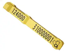 Yellow Shearwell Radio Frequency Identification Tag